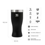 Vaso Térmico Stanley Cerveza Pilsner G.hour Amber H 444ml – - Imagen 3