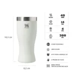 Vaso Térmico Stanley Cerveza Pilsner G.hour Amber H 444ml – - Imagen 10