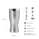 Vaso Térmico Stanley Cerveza Pilsner G.hour Amber H 444ml – - Imagen 13