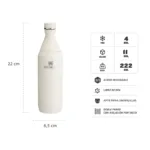 Botella Térmica Stanley All Day Slim 591ml – Gris - Imagen 9
