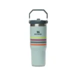 BOTELLA TERMICA STANLEY FLIP STRAW 887ML SEAFOAM
