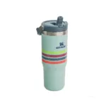 BOTELLA TERMICA STANLEY FLIP STRAW 887ML SEAFOAM - Imagen 2