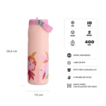 Botella Térmica Stanley Iceflow Flip Straw 710ml – Celeste - Imagen 3