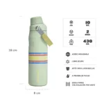 BOTELLA TERMICA STANLEY ICEFLOW AEROLIGHT 710ML MIST MESH STRIPE - Imagen 4