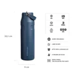 Botella Térmica Aerolight Flip straw 2.0 1 litro - Imagen 12