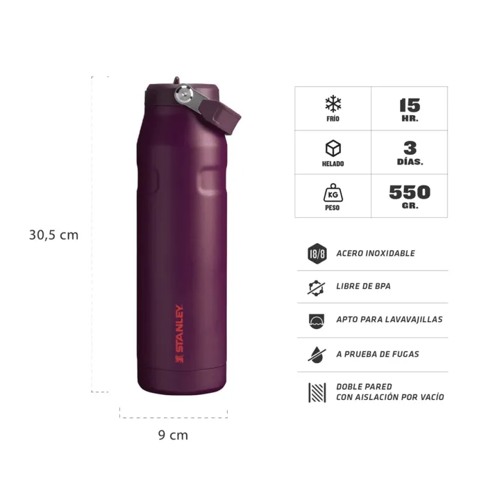 Botella Térmica Aerolight Flip straw 2.0 1 litro - Imagen 16