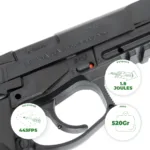 PISTOLA ASG Co2 ASOFT BERSA THUND 6MM 17309 - Imagen 4