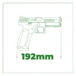 PISTOLA ASG Co2 ASOFT BERSA THUND 6MM 17309 - Imagen 5