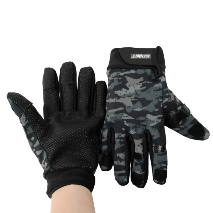 GUANTES SPINIT CAZA PESCA CAMO CAMUFLADO L/XL - Imagen 7