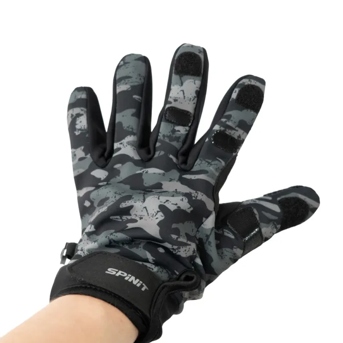 GUANTES SPINIT CAZA PESCA CAMO CAMUFLADO L/XL - Imagen 3