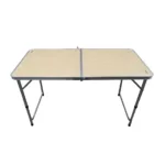 Mesa plegable para exterior estructura de aluminio y acero