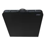 MESA PLEGABLE SPINIT ALU NEGRO+MAD OSCURA C/4 BANCOS ACERO - Imagen 6