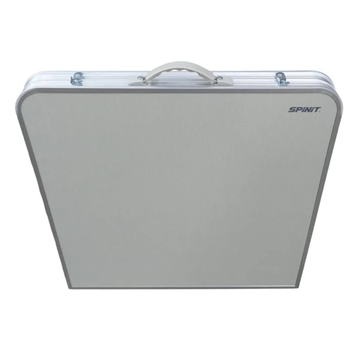 MESA CAMPING SPINIT ALU+GRIS PLATA C/2 BANCOS ALU - Imagen 6