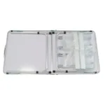 MESA CAMPING SPINIT ALU+GRIS PLATA C/2 BANCOS ALU - Imagen 4