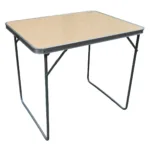 MESA PLEGABLE SPINIT 70X50X60 ACERO+MAD CLARA - Imagen 2