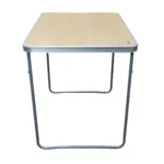 MESA PLEGABLE SPINIT 70X50X60 ACERO+MAD CLARA - Imagen 3