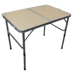 MESA PLEGABLE SPINIT 80X60X70 ACERO +MAD CLARA - Imagen 2