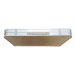 MESA PLEGABLE SPINIT 80X60X70 ACERO +MAD CLARA - Imagen 4