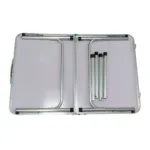 MESA PLEGABLE SPINIT 80X60X70 ACERO +MAD CLARA - Imagen 5