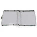 MESA PLEGABLE SPINIT 90X60X40-70 ALU+MAD CLARA - Imagen 4
