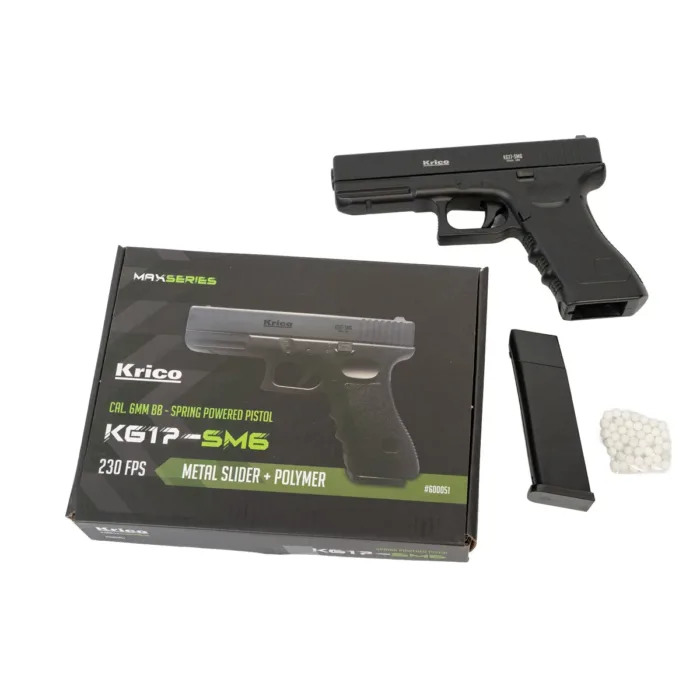 PISTOLA KRICO RESORTE KG17-SM6 METAL - Imagen 5