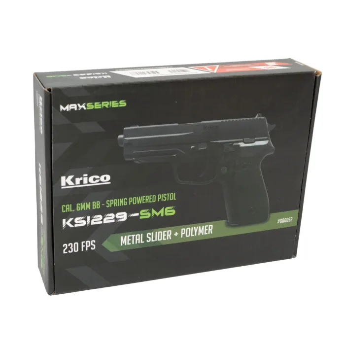 PISTOLA KRICO RESORTE KSI229-SM6 METAL - Imagen 9