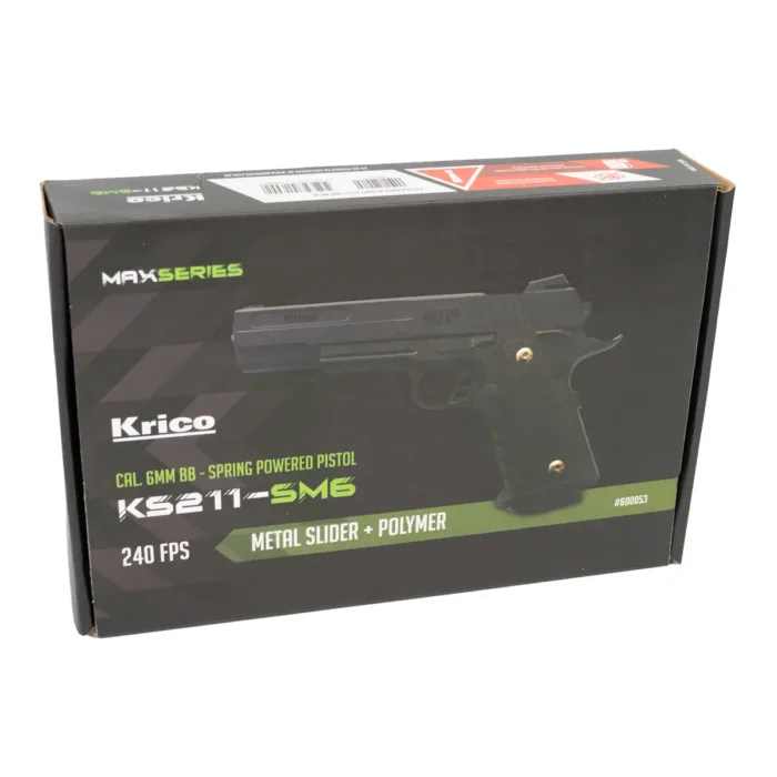 PISTOLA KRICO RESORTE KS211-SM6 METAL - Imagen 9