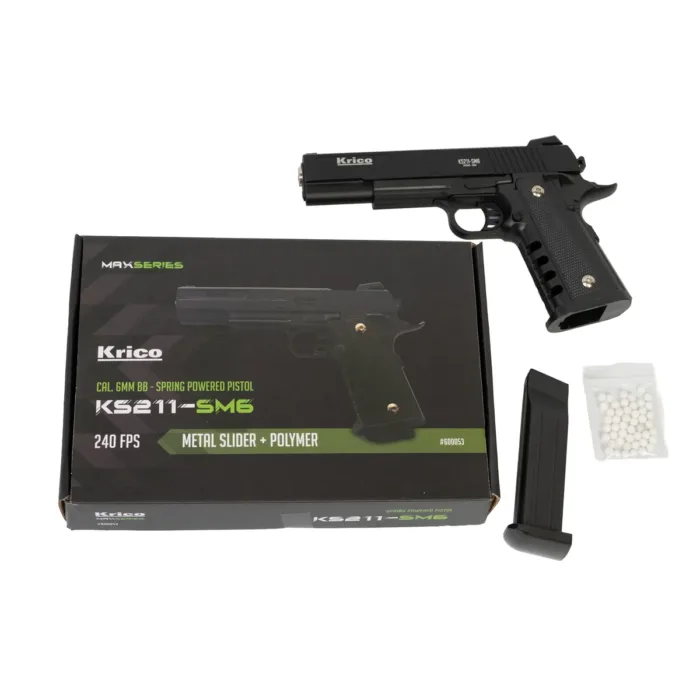PISTOLA KRICO RESORTE KS211-SM6 METAL - Imagen 8