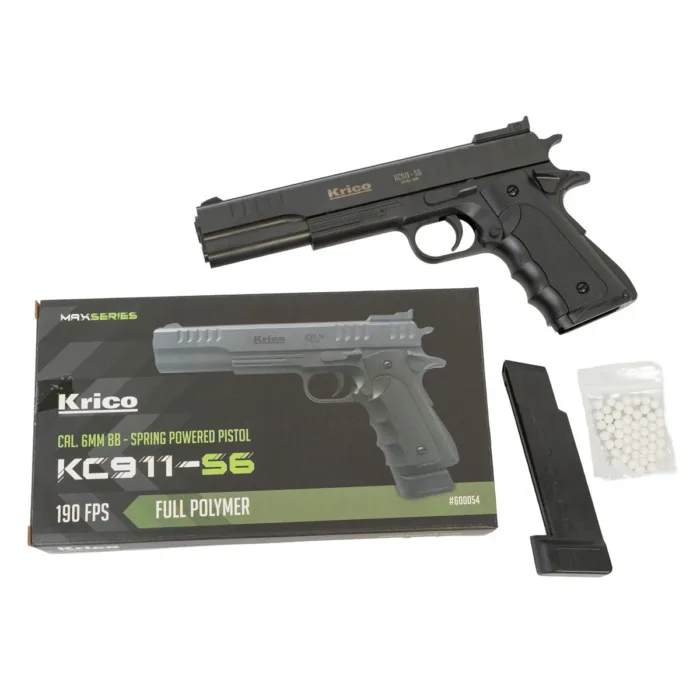 PISTOLA KRICO RESORTE KC911-S6 POLIMERO - Imagen 7