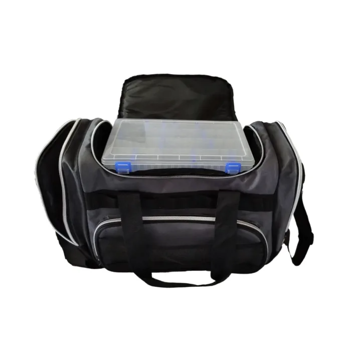 BOLSO DE PESCA SPINIT 402522 C/4 CAJAS GRIS - Imagen 5