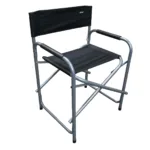Sillón director plegable de acero Resistente, cómodo y práctico para camping