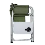 SILLON DIRECTOR SPINIT PLEGABLE C/BANDEJA ALUMINIO NEGRO VERDE - Imagen 6