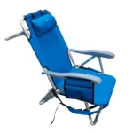 SILLA PLAYA SPINIT MOCHILA ALUMINIO 4P AZUL