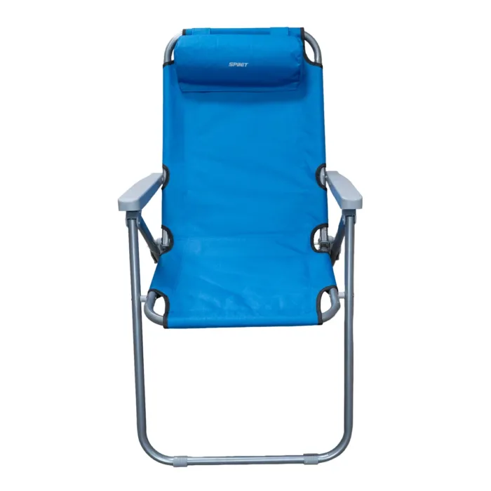SILLA PLAYA SPINIT ACERO 2P AZUL - Imagen 2