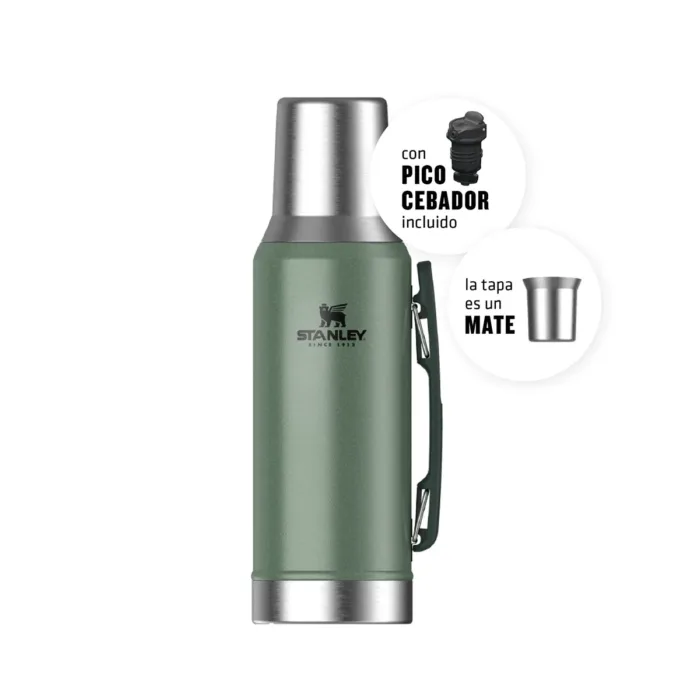 TERMO STANLEY MATE SYSTEM 1.2L VERDE - Imagen 3