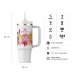 VASO STANLEY QUENCHER 2.0 FLOWSTATE 887ML FROST TROPIC - Imagen 2