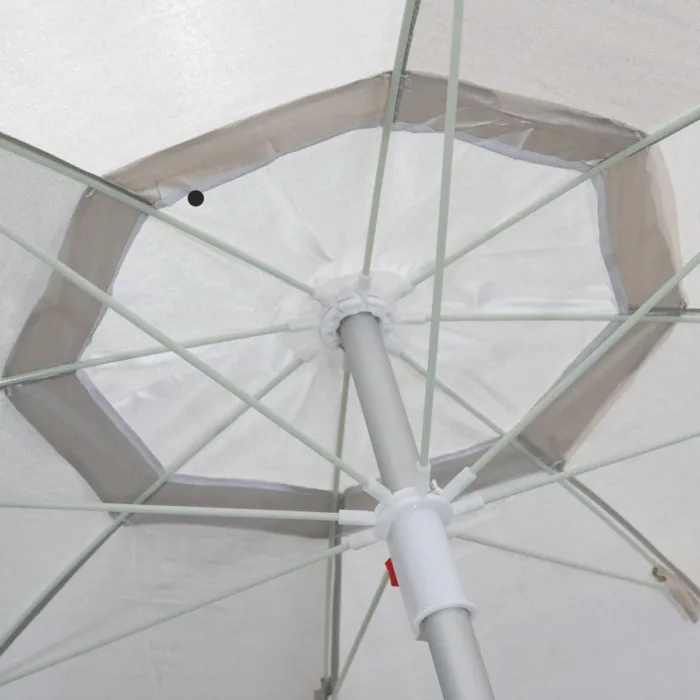 SOMBRILLA SPINIT 2M ARENA C/SALIDA DE AIRE ALUMINIO - Imagen 4