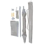 SOMBRILLA SPINIT 2M ARENA C/SALIDA DE AIRE ALUMINIO - Imagen 12