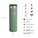 Botella Térmica Stanley Aerolight 590ml – Gris - Imagen 2