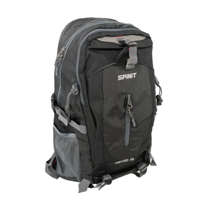 MOCHILA SPINIT TREKKER 28 GRIS NEG 28L COBERTOR - Imagen 2