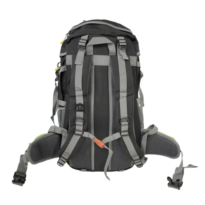 MOCHILA SPINIT TREKKER 40+5 VERDE GRIS 45L COBERTOR - Imagen 4