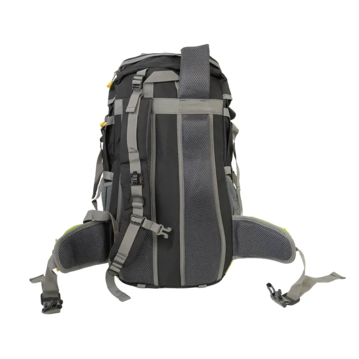 MOCHILA SPINIT TREKKER 40+5 VERDE GRIS 45L COBERTOR - Imagen 6