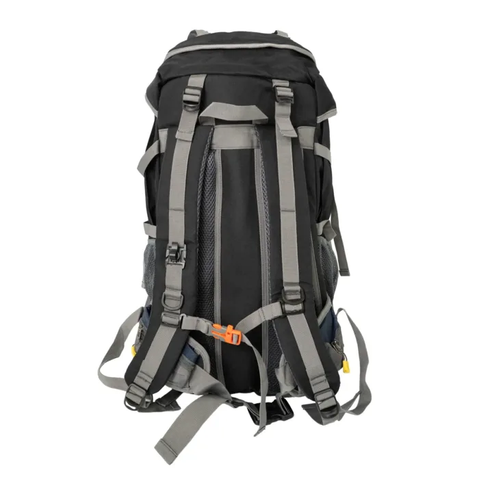 MOCHILA SPINIT TREKKER 40+5 AZUL GRIS 45L COBERTOR - Imagen 3
