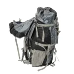 MOCHILA SPINIT TREKKER 65+5 NEGRA/GRIS 70L COBERTOR - Imagen 4