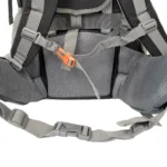 MOCHILA SPINIT TREKKER 65+5 NEGRA/GRIS 70L COBERTOR - Imagen 6