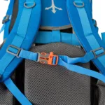 MOCHILA SPINIT TREKKER 65+5 AZUL 70L COBERTOR - Imagen 4