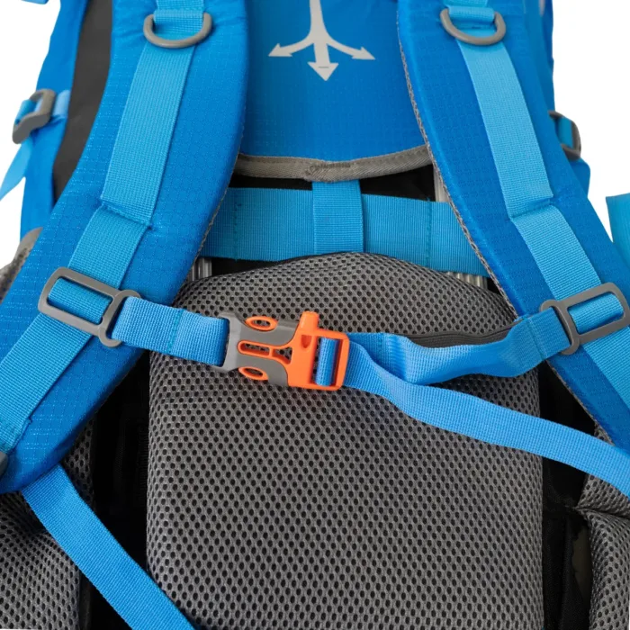 MOCHILA SPINIT TREKKER 65+5 AZUL 70L COBERTOR - Imagen 4