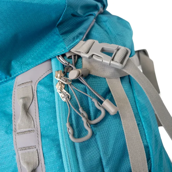 MOCHILA SPINIT TREKKER 65+5 VERDE 70L COBERTOR - Imagen 4