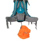 MOCHILA SPINIT TREKKER 65+5 VERDE 70L COBERTOR - Imagen 6