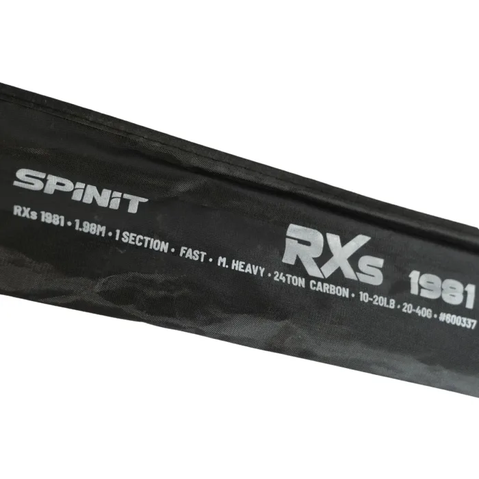 CAÑA SPINIT RXS 1981 10-20LB 20-40G MH FAST 1,98M 1T - Imagen 5